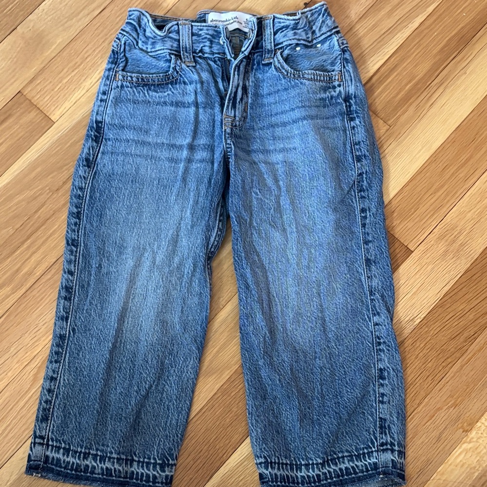 Abercrombie Kids Relaxed Fit Blue Jeans